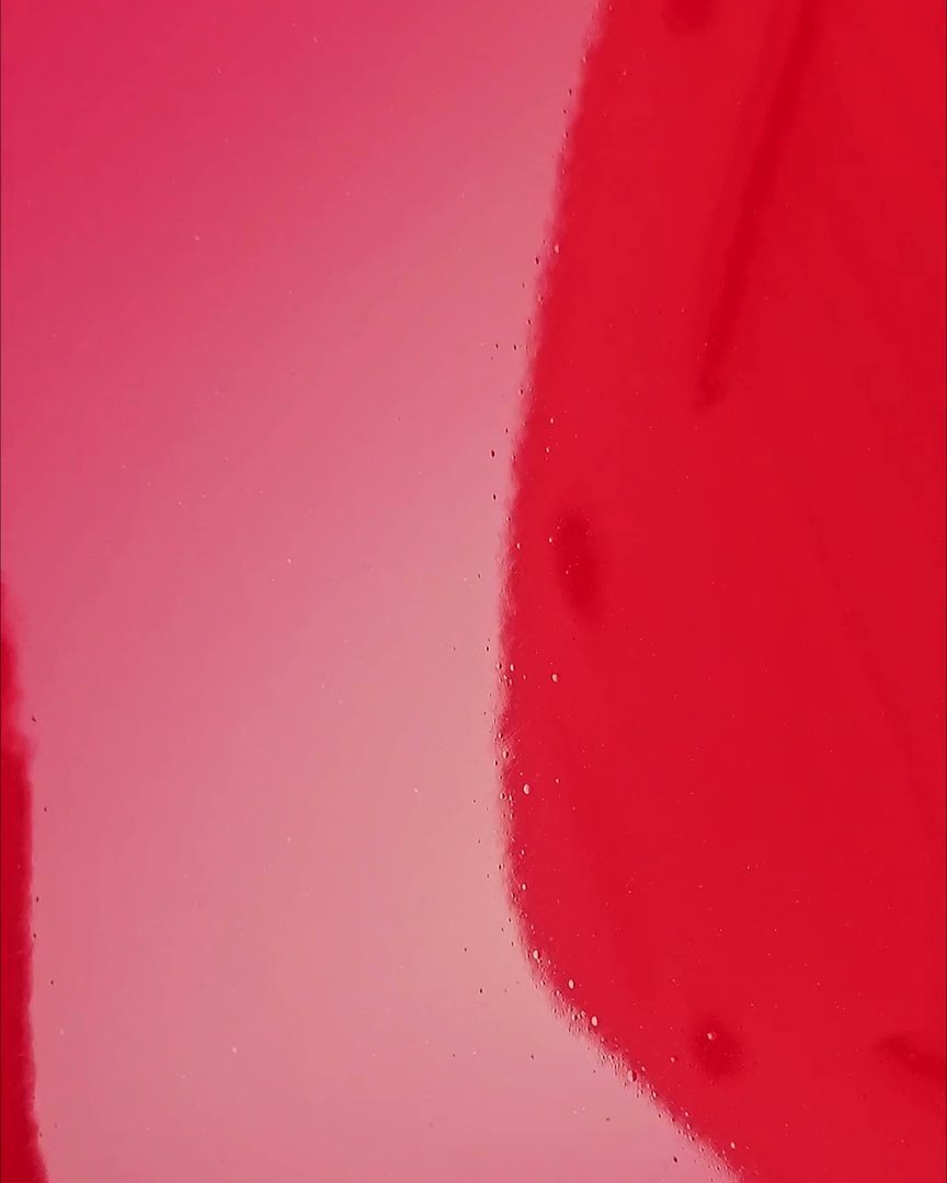 Up close, small defects appear that are invisible from a distance.