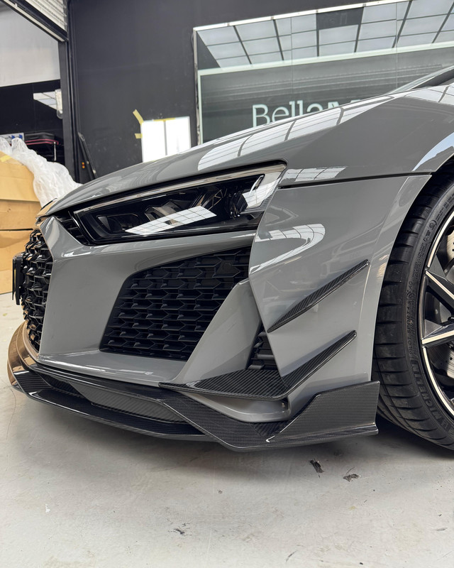 Audi R8 front end after conversion